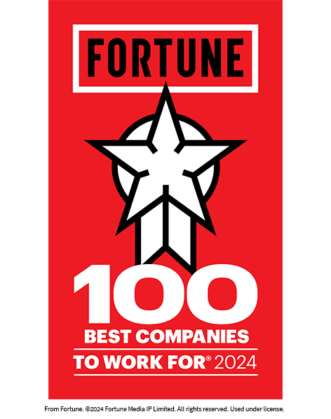 Fortune 100 Best Companies to Work For 2024 logo