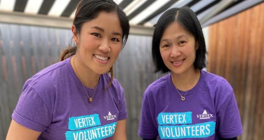 ANZ employees volunteering at a local charity for the Vertex Day of service.