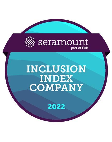 Seramount Inclusion Index Company 2022 award logo