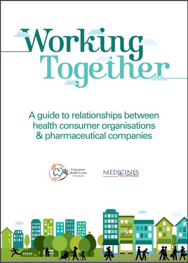 Cover of Medicines Australia's Working Together Guide