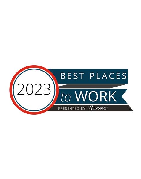 Biospace’s 2023 Best Places to Work award logo